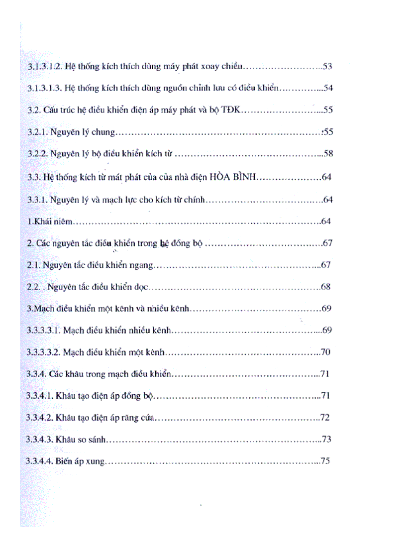 image for page Nghiên cứu thiết kế hệ thống điều khiển kích từ cho máy phát nhà máy thủy điện