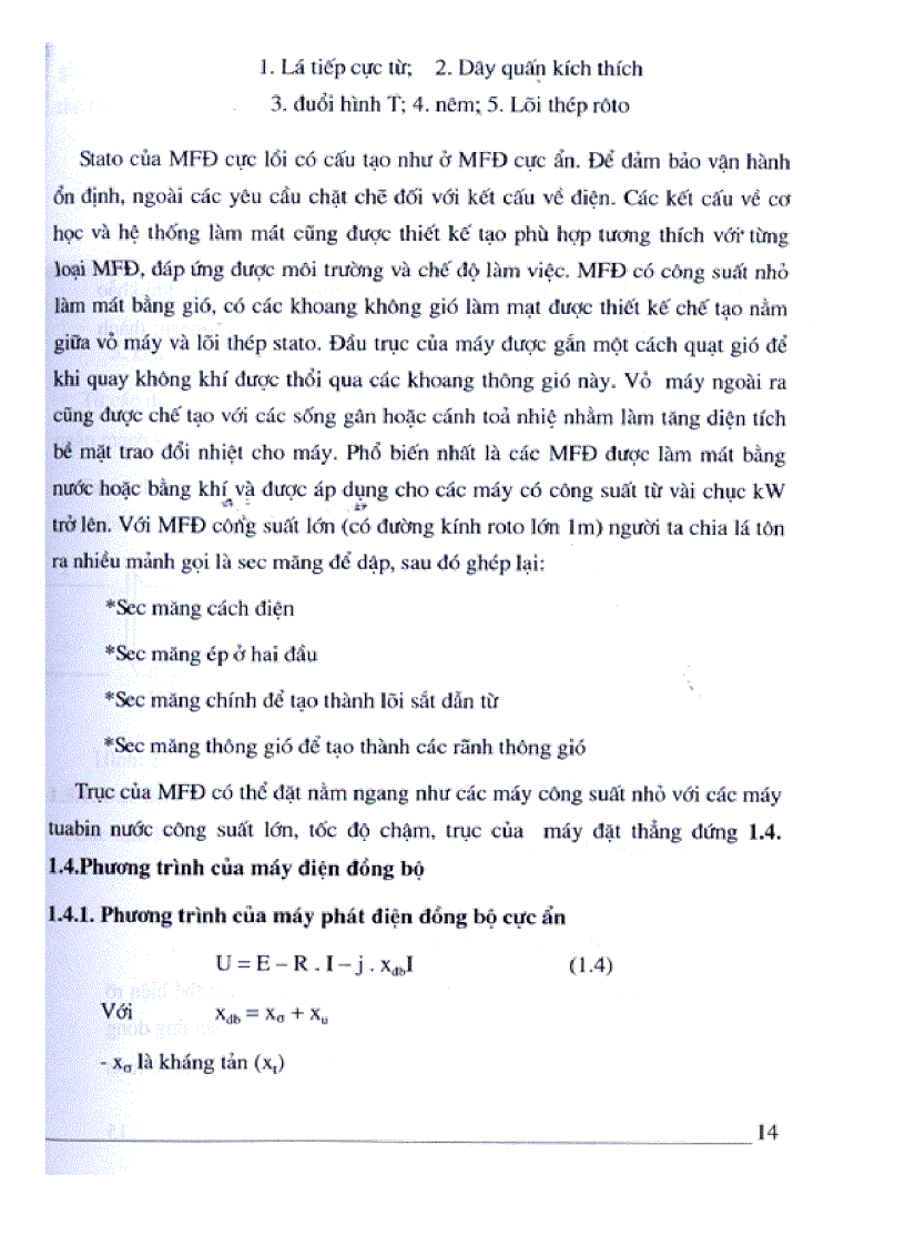 image for page Nghiên cứu thiết kế hệ thống điều khiển kích từ cho máy phát nhà máy thủy điện