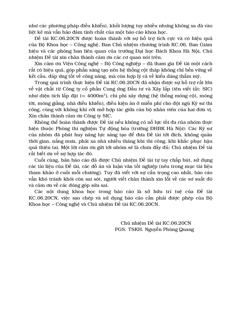 image for page Nghiên cứu thiết kế và chế tạo bộ phát điện bằng sức gió có công suất 10 30KW phù hợp với điều kiện Việt Nam