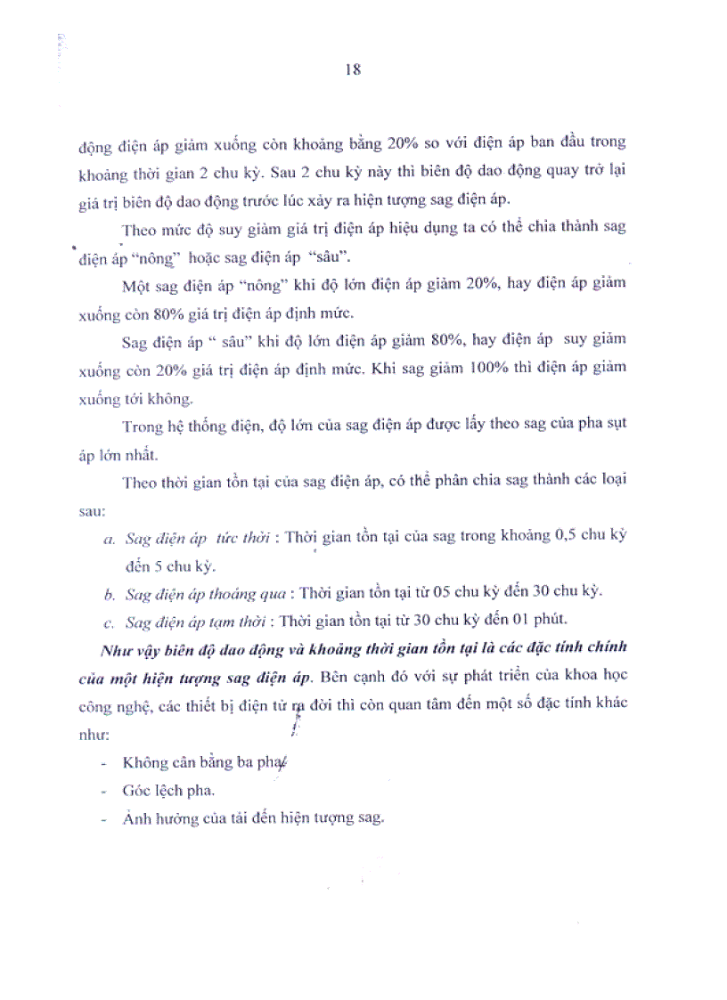 image for page Nghiên cứu đánh giá sụt giảm điện áp ngắn hạn SAG trong lưới phân phối điện