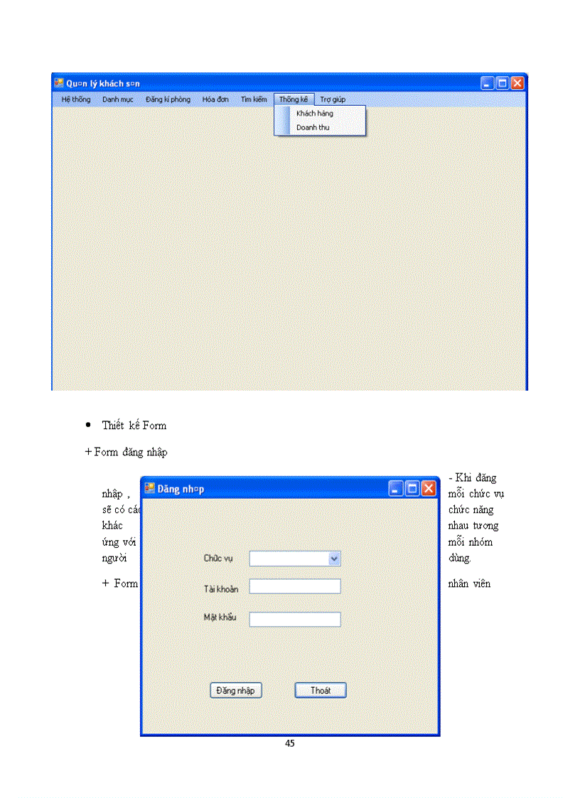 image for page Phân tích thiết kế hệ thống thông tin quản lý khách sạn