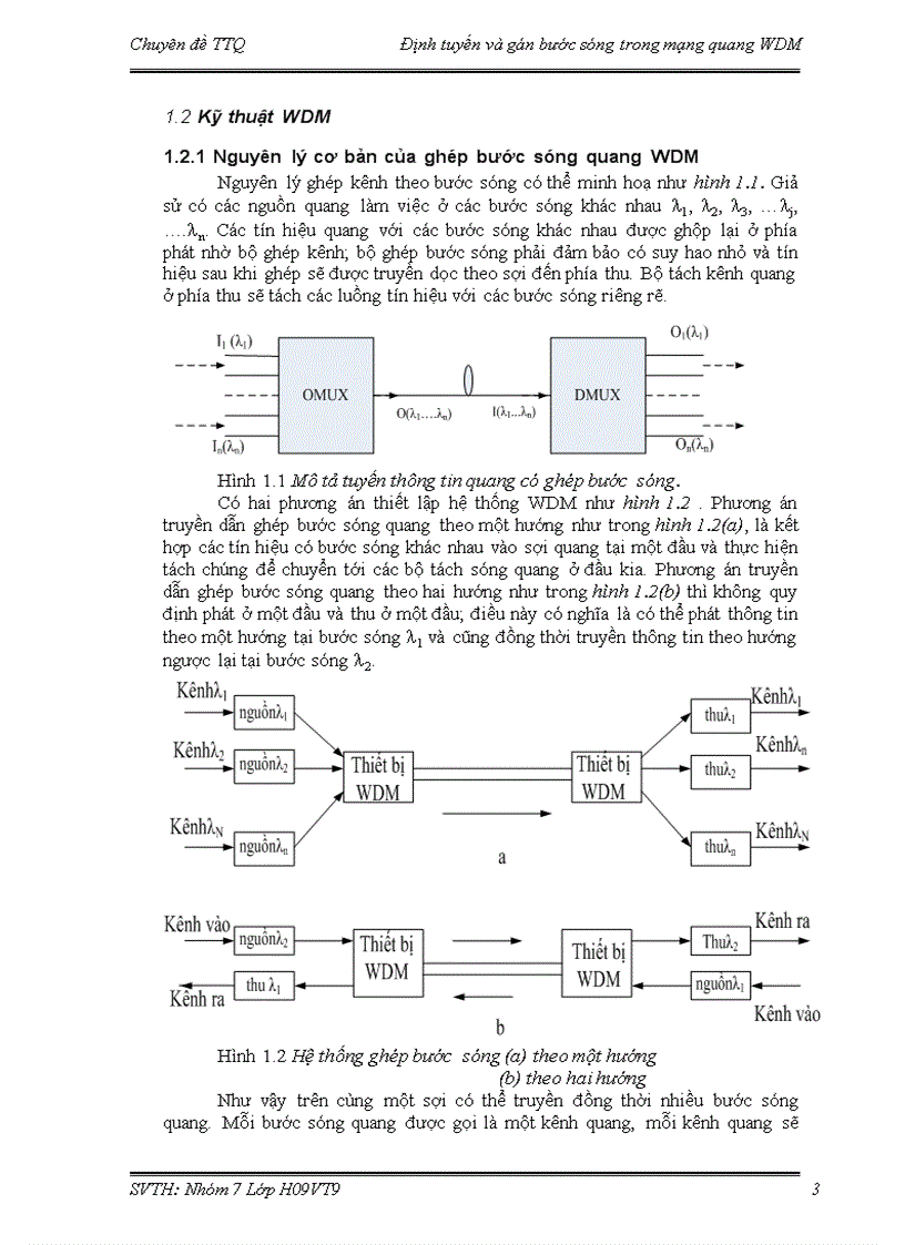 image for page Định tuyến gán bước sóng trong mạng quang wdm