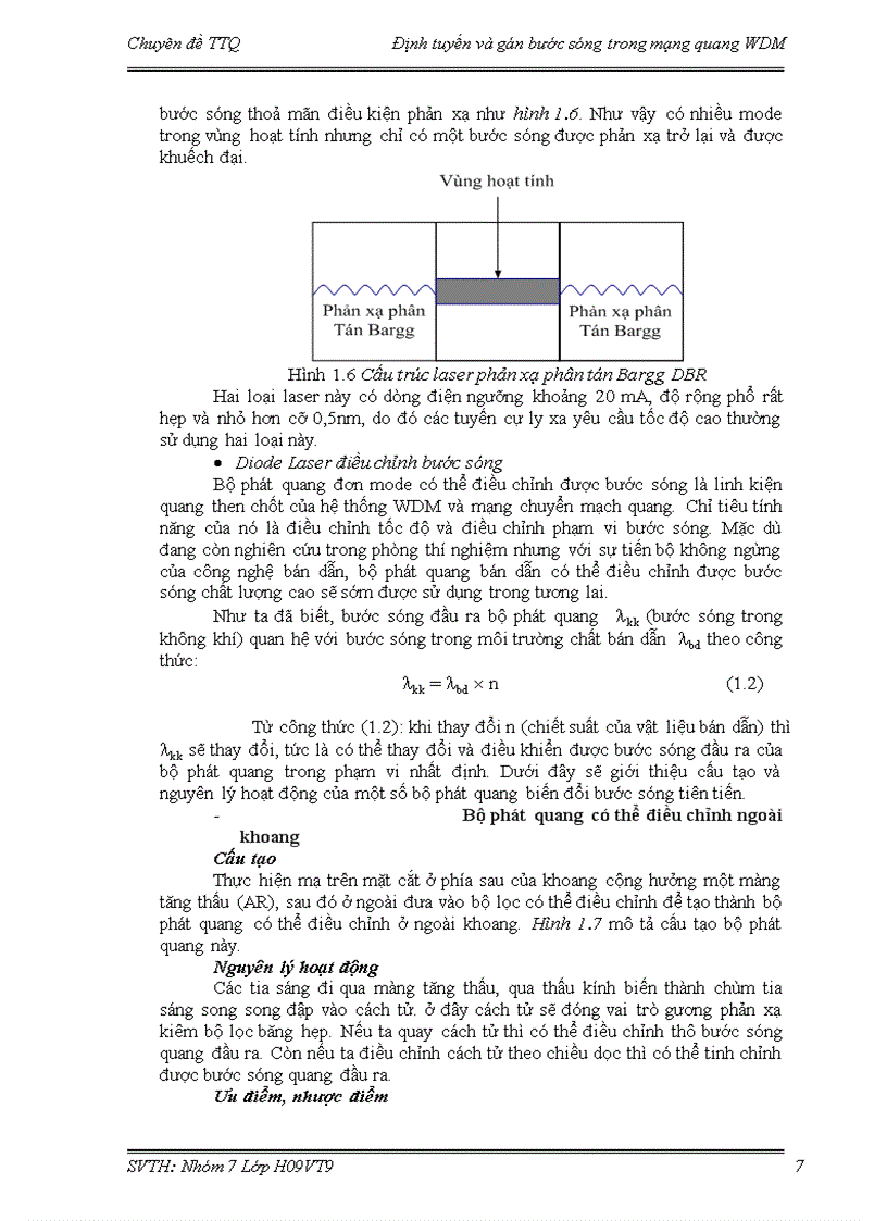 image for page Định tuyến gán bước sóng trong mạng quang wdm