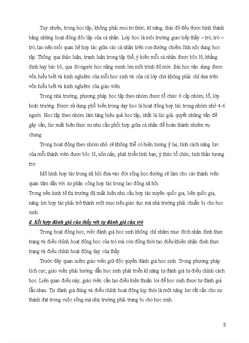 image for page Hình sử dụng các phương pháp dạy học tích cực ở trường THCS Phạm Hữu Lầu