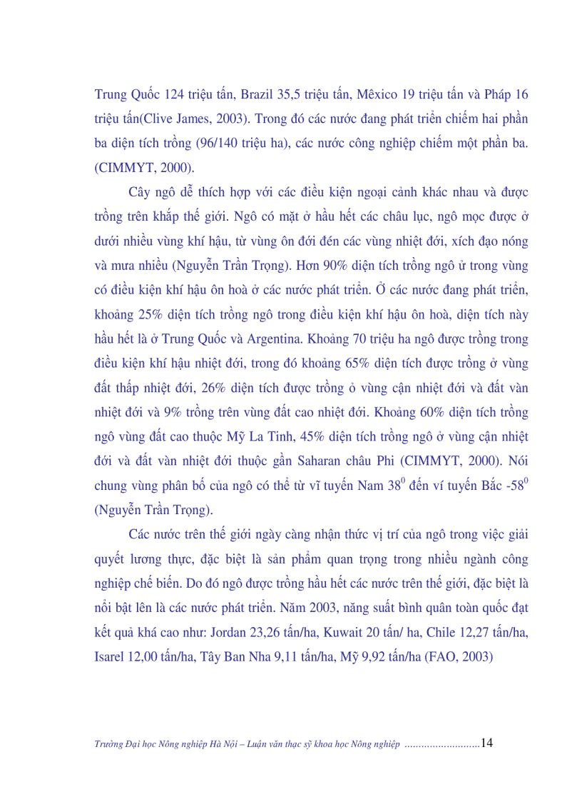 image for page Nghiên cứu nguyên nhân năng suất ngô còn thấp biện pháp giải quyết năng cao năng suất ngô Việt Nam