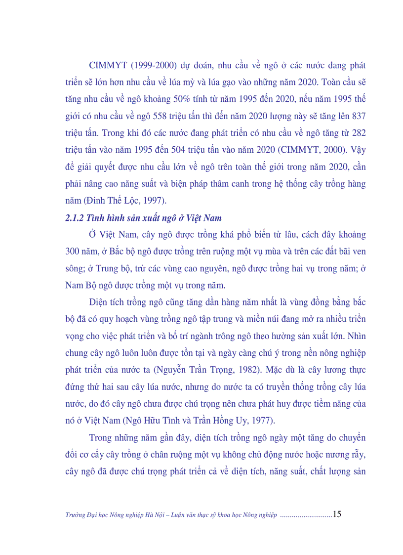 image for page Nghiên cứu nguyên nhân năng suất ngô còn thấp biện pháp giải quyết năng cao năng suất ngô Việt Nam