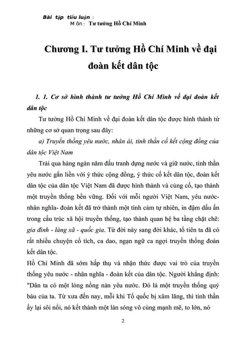 image for page Tư tưởng Hồ Chí Minh về sức mạnh Đại đoàn kết dân tộc
