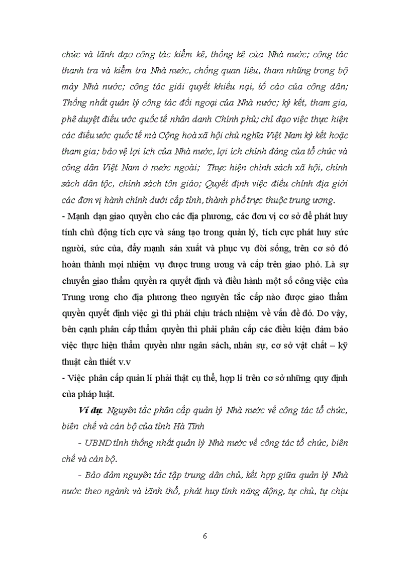 image for page Biểu hiện của nguyên tắc tập trung dân chủ trong quản lí hành chính nhà nước