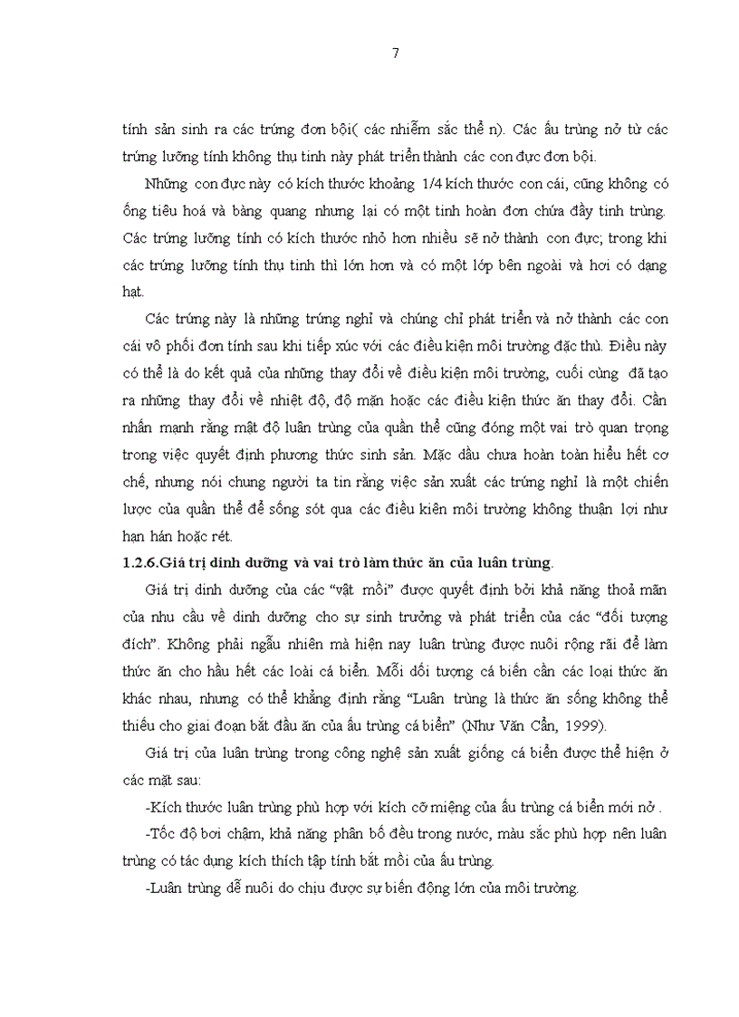 image for page Nuôi thu sinh khối tảo Nannochloropsis oculata và sử dụng các loại thức ăn khác nhau để nuôi luân trùng Brachionus plicatlis làm thức ăn cho ấu trùng cá biển