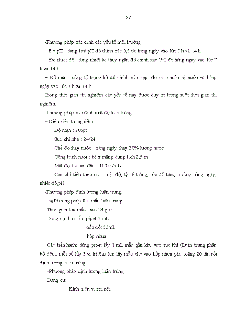 image for page Nuôi thu sinh khối tảo Nannochloropsis oculata và sử dụng các loại thức ăn khác nhau để nuôi luân trùng Brachionus plicatlis làm thức ăn cho ấu trùng cá biển
