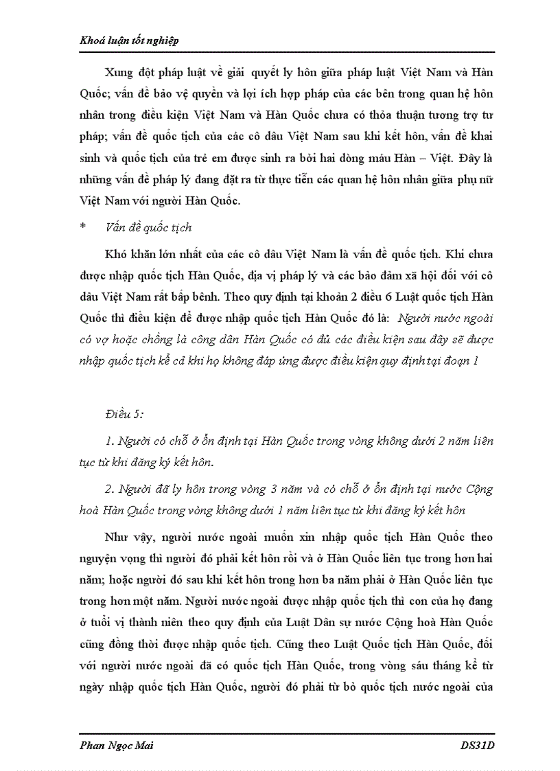 image for page Một số vấn đề về kết hôn giữa phụ nữ Việt Nam với công dân Hàn Quốc những năm qua ở Việt Nam