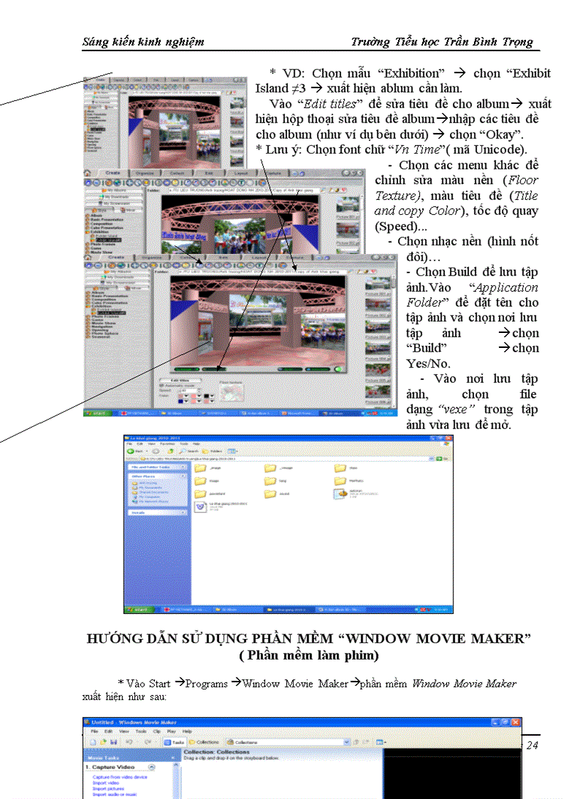 image for page Một số kinh nghiệm hỗ trợ CBGV trường Tiểu học Trần Bình Trọng ứng dụng công nghệ thông tin trong dạy học và quản lí