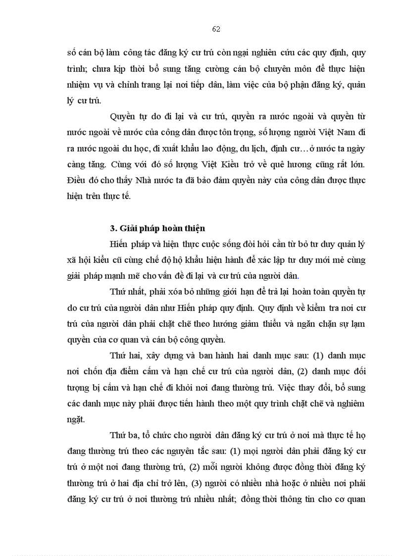 image for page Quyền cơ bản của công dân về tự do dân chủ và tự do cá nhân Thực trạng và giải pháp
