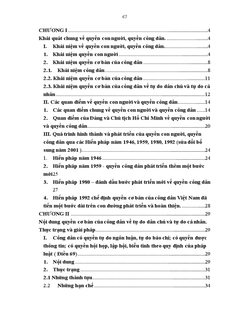 image for page Quyền cơ bản của công dân về tự do dân chủ và tự do cá nhân Thực trạng và giải pháp