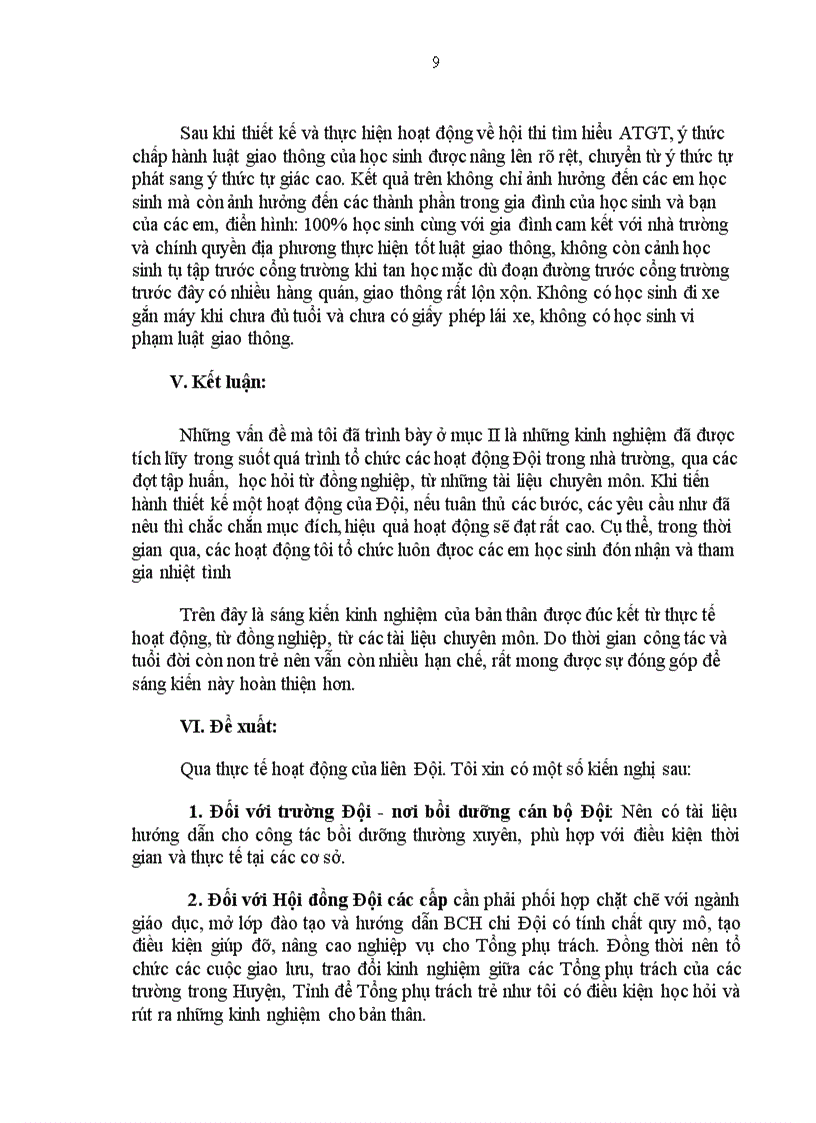 image for page Một số biện pháp để xây dựng các thiết kế hoạt động đội hiệu quả và khả thi