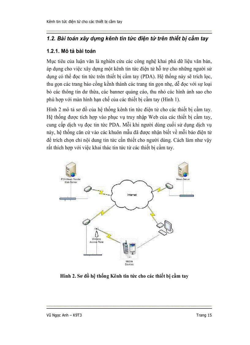 image for page Nghiên cứu công nghệ khai phá dữ liệu văn bản áp dụng cho các trang tin tức trên các thiết bị cầm tay pdas smartphones