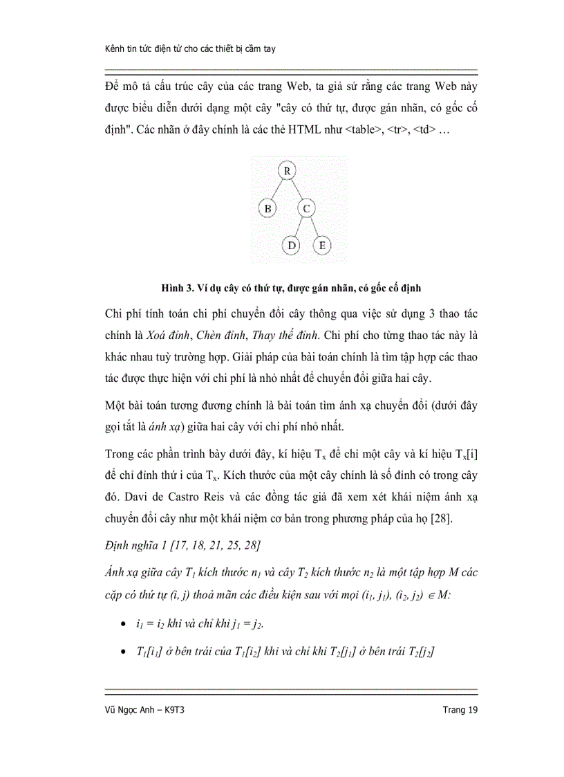 image for page Nghiên cứu công nghệ khai phá dữ liệu văn bản áp dụng cho các trang tin tức trên các thiết bị cầm tay pdas smartphones