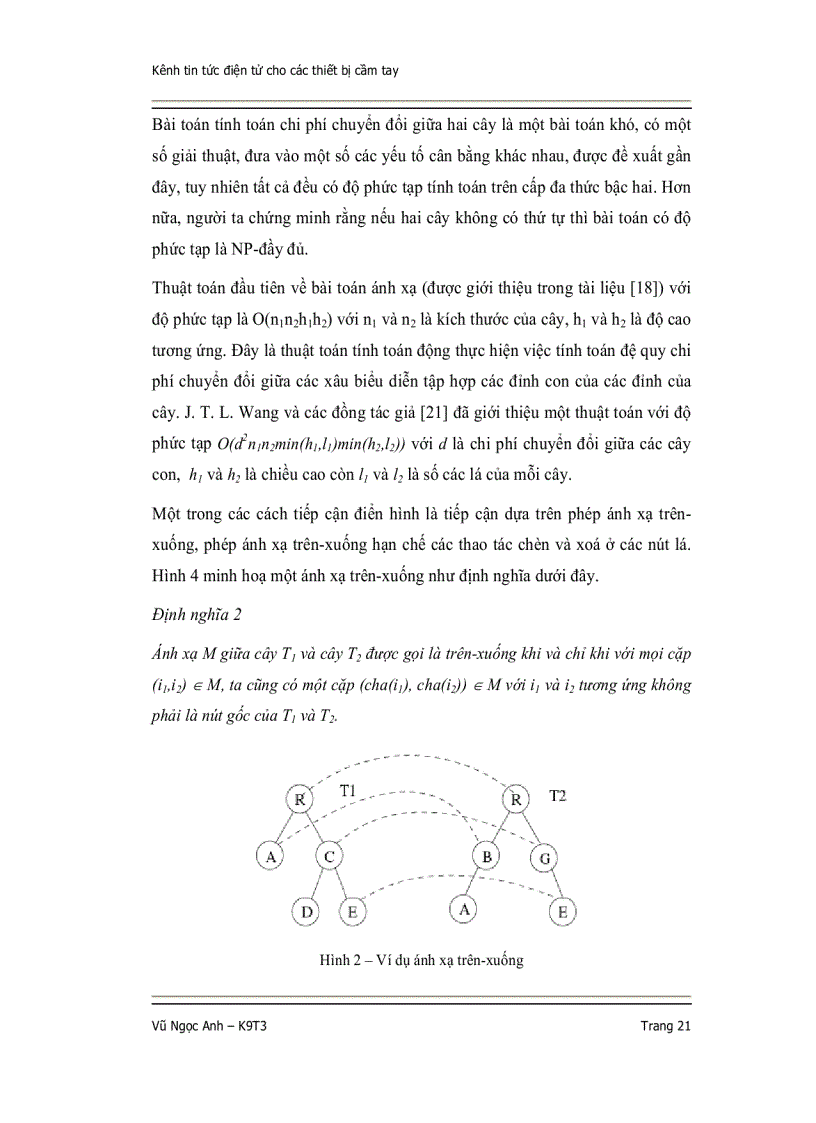 image for page Nghiên cứu công nghệ khai phá dữ liệu văn bản áp dụng cho các trang tin tức trên các thiết bị cầm tay pdas smartphones