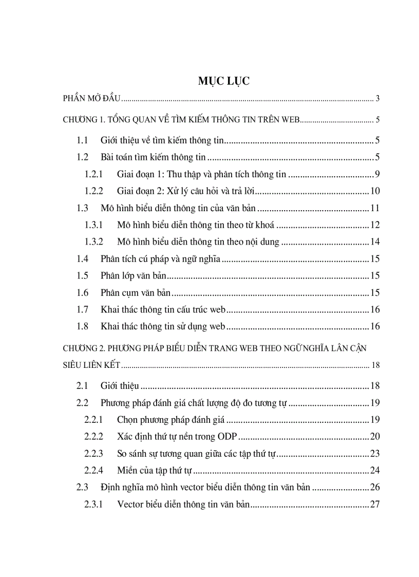 image for page Phương pháp biểu diễn ngữ nghĩa lân cận siêu liên kết cho máy tìm kiếm VietSeek