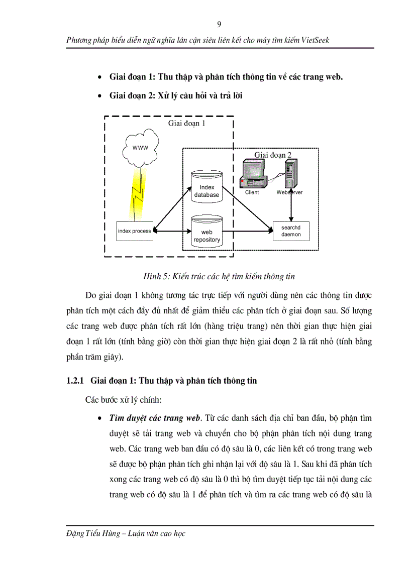 image for page Phương pháp biểu diễn ngữ nghĩa lân cận siêu liên kết cho máy tìm kiếm VietSeek