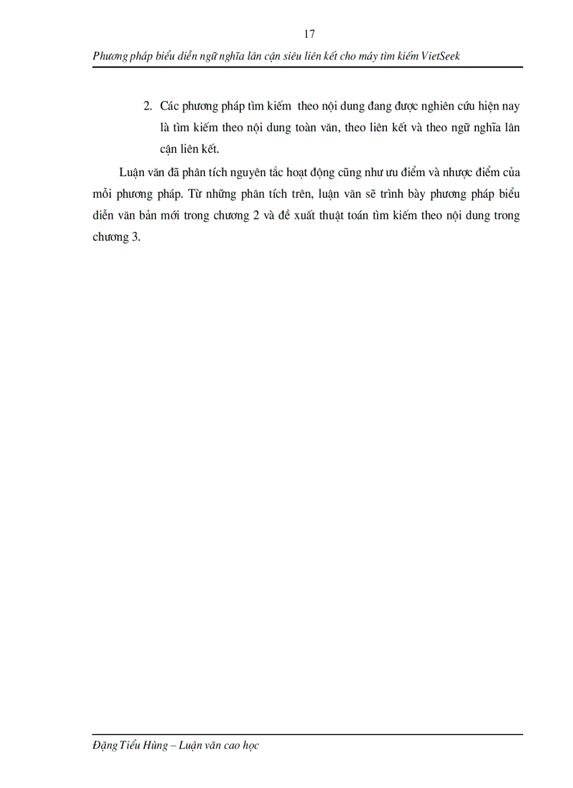 image for page Phương pháp biểu diễn ngữ nghĩa lân cận siêu liên kết cho máy tìm kiếm VietSeek