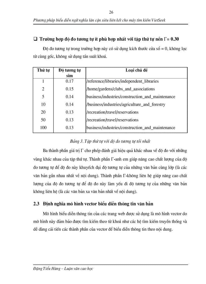 image for page Phương pháp biểu diễn ngữ nghĩa lân cận siêu liên kết cho máy tìm kiếm VietSeek