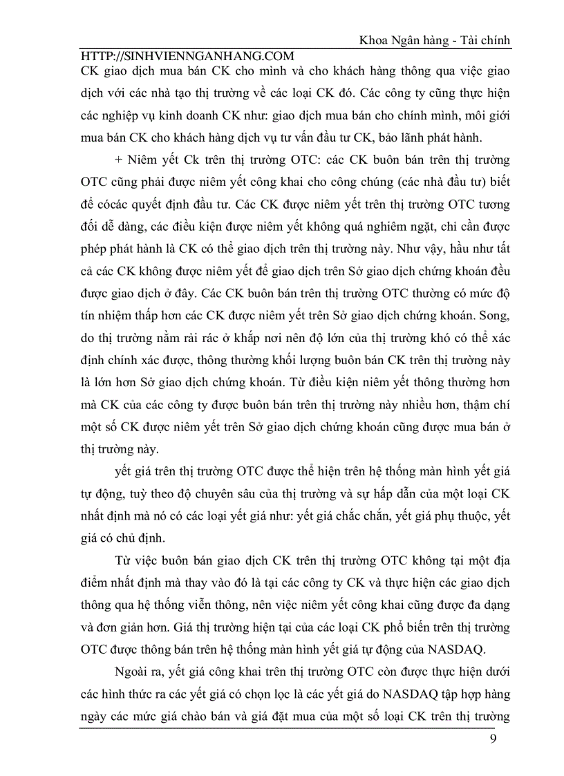 image for page Phát huy vai trò của Ngân hàng thương mại đối với sự phát triển của thị trường chứng khoán Việt Nam