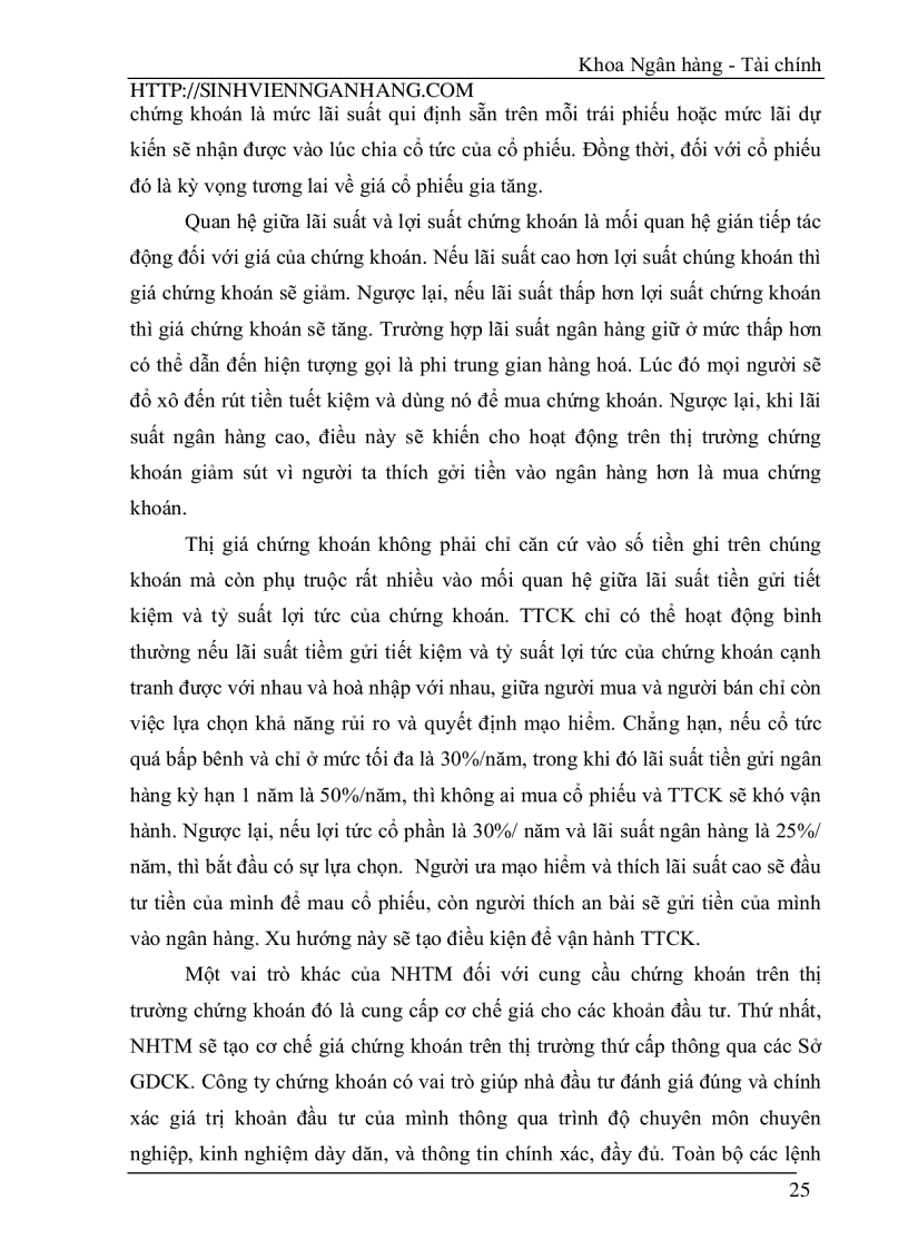 image for page Phát huy vai trò của Ngân hàng thương mại đối với sự phát triển của thị trường chứng khoán Việt Nam