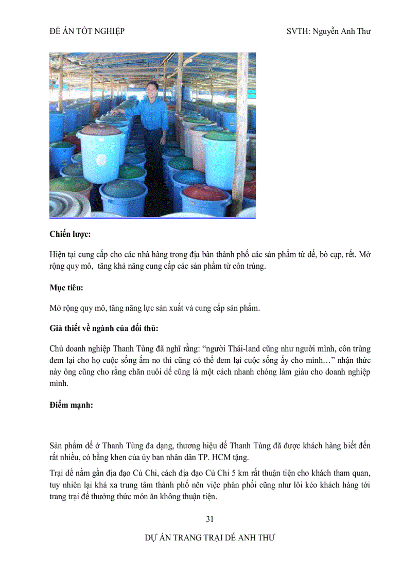 image for page Quản trị dự án xây dựng trang trại dế Anh Thư