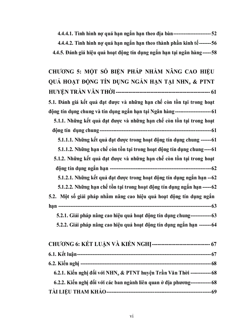 image for page Phân tích hiệu quả hoạt động tín dụng ngắn hạn tại nhno ptnt chi nhánh huyện trần văn thời tỉnh cà mau năm 2006 2008