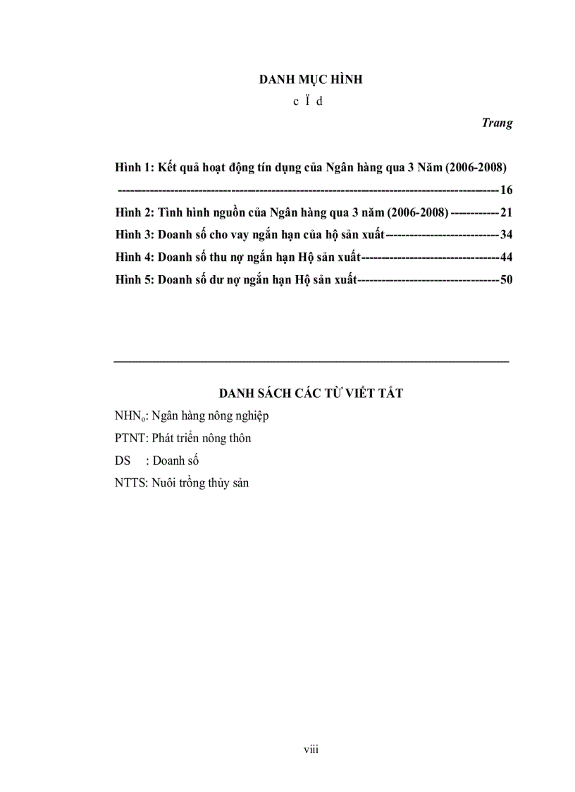 image for page Phân tích hiệu quả hoạt động tín dụng ngắn hạn tại nhno ptnt chi nhánh huyện trần văn thời tỉnh cà mau năm 2006 2008