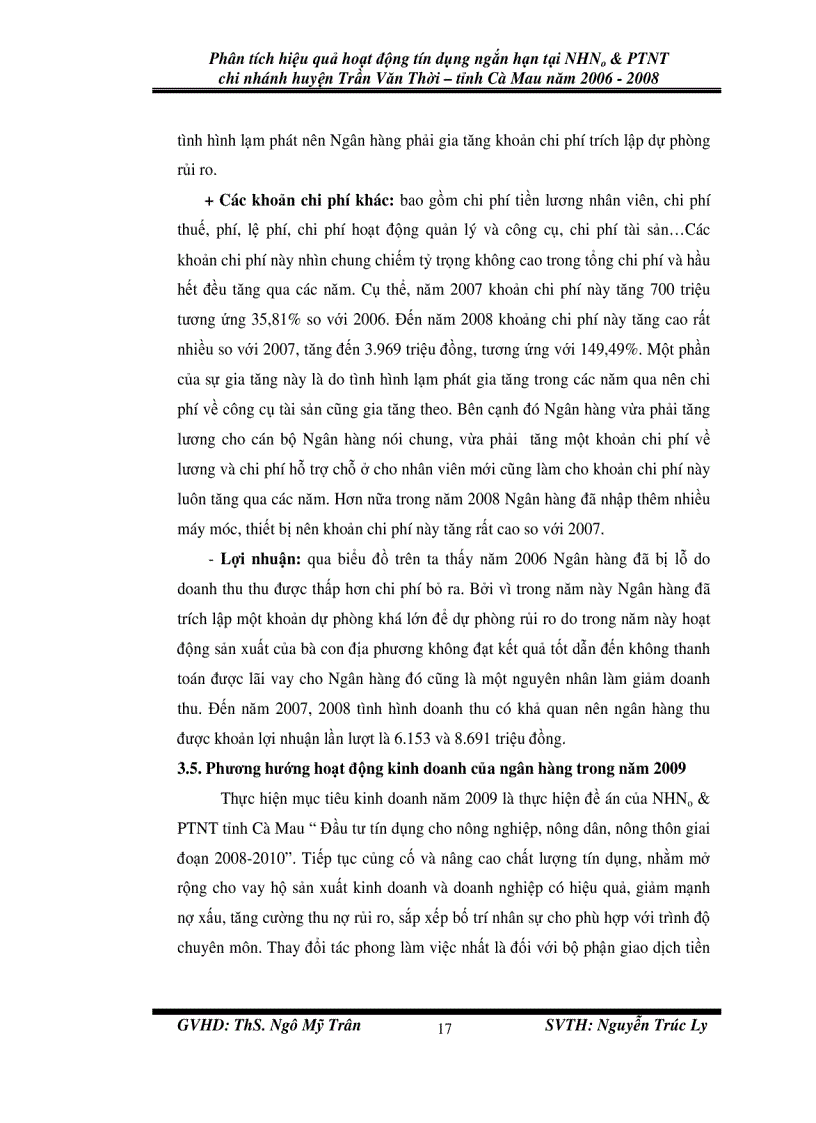 image for page Phân tích hiệu quả hoạt động tín dụng ngắn hạn tại nhno ptnt chi nhánh huyện trần văn thời tỉnh cà mau năm 2006 2008