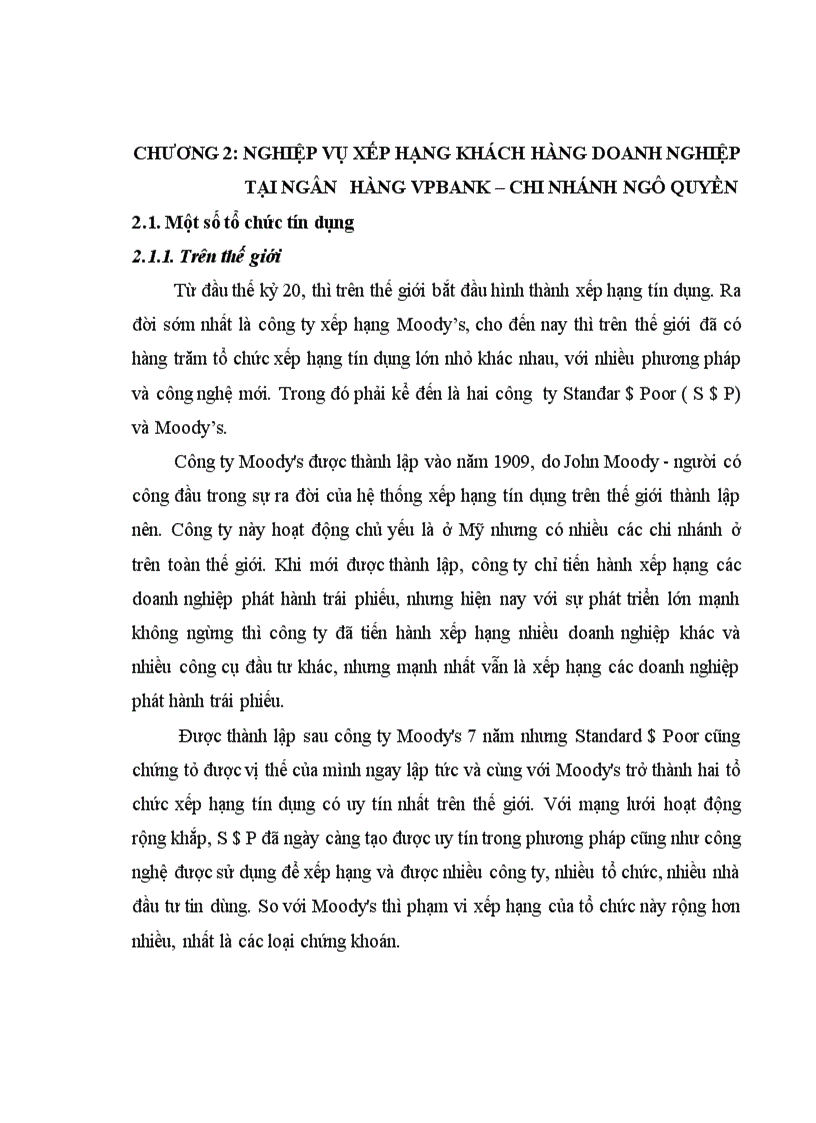 image for page Ứng dụng mô hình Logit trong xếp hạng tín dụng tại ngân hàng thương mại cổ phần các doanh nghiệp ngoài quốc doanh chi nhánh Ngô Quyền