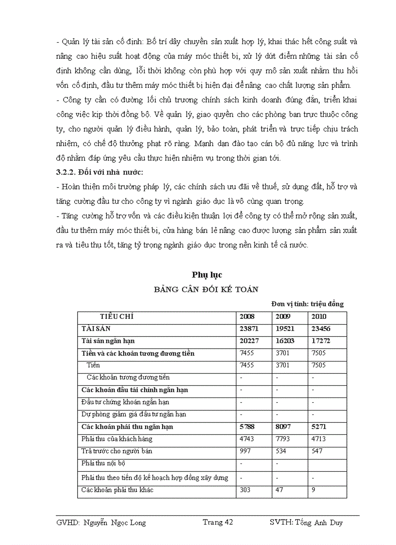image for page Phân tích tình hình tài chính Công ty cổ phần Sách và Thiết bị trường học Đồng Nai