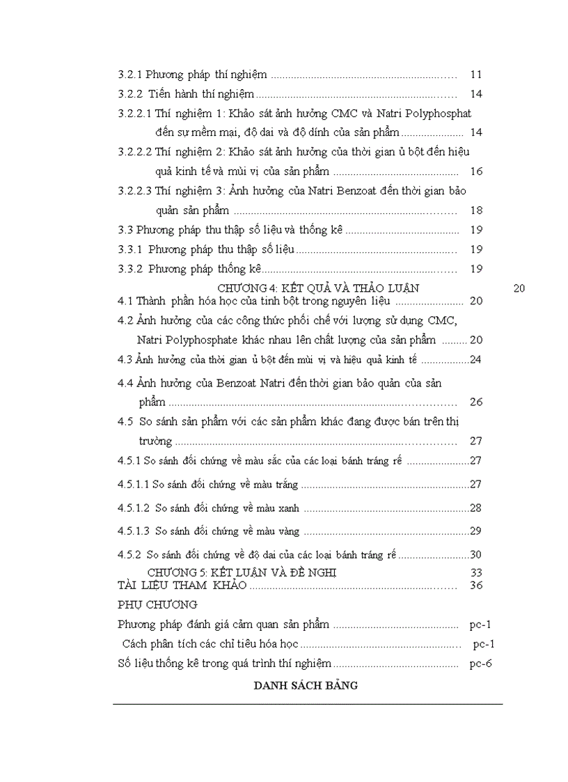 image for page Khảo sát ảnh hưởng của phụ gia đến chất lượng của bánh tráng rế