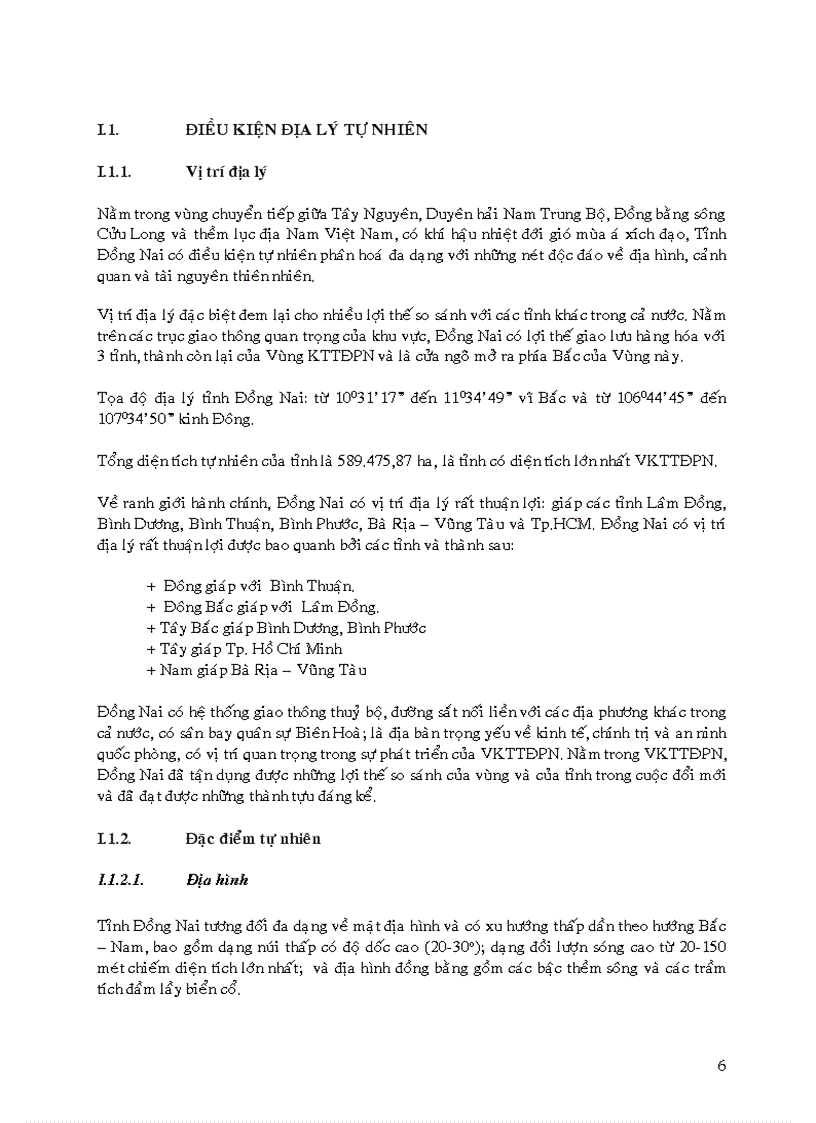 image for page Quy hoạch môi trường tỉnh Đồng Nai