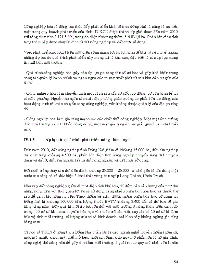 image for page Quy hoạch môi trường tỉnh Đồng Nai