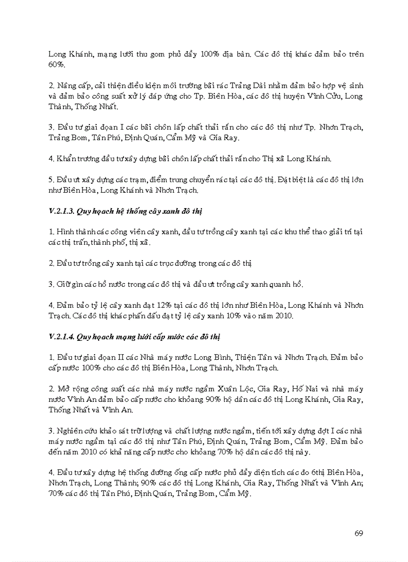 image for page Quy hoạch môi trường tỉnh Đồng Nai