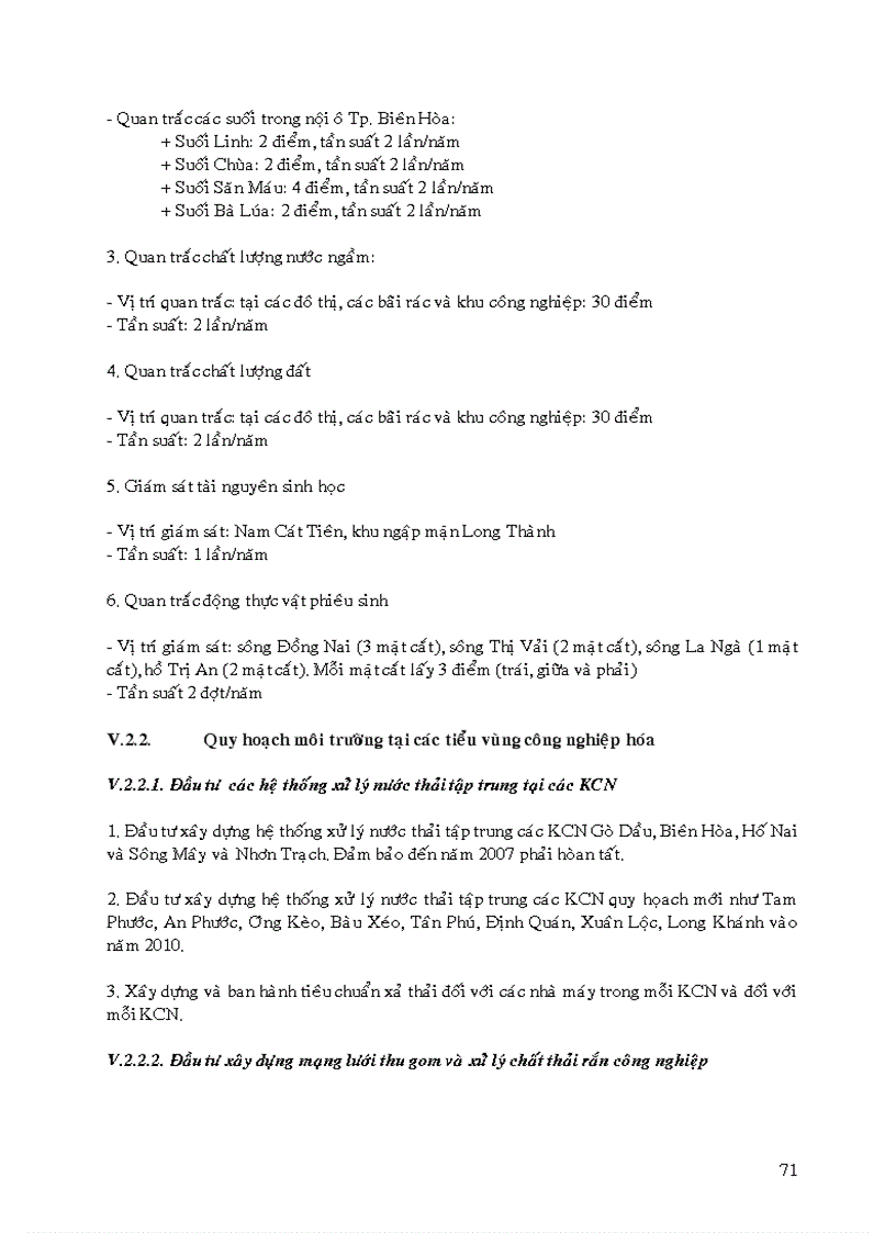 image for page Quy hoạch môi trường tỉnh Đồng Nai