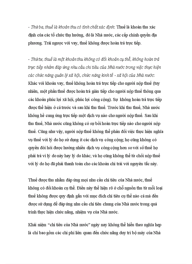 image for page Khái niệm và sự hoàn thiện của thuế