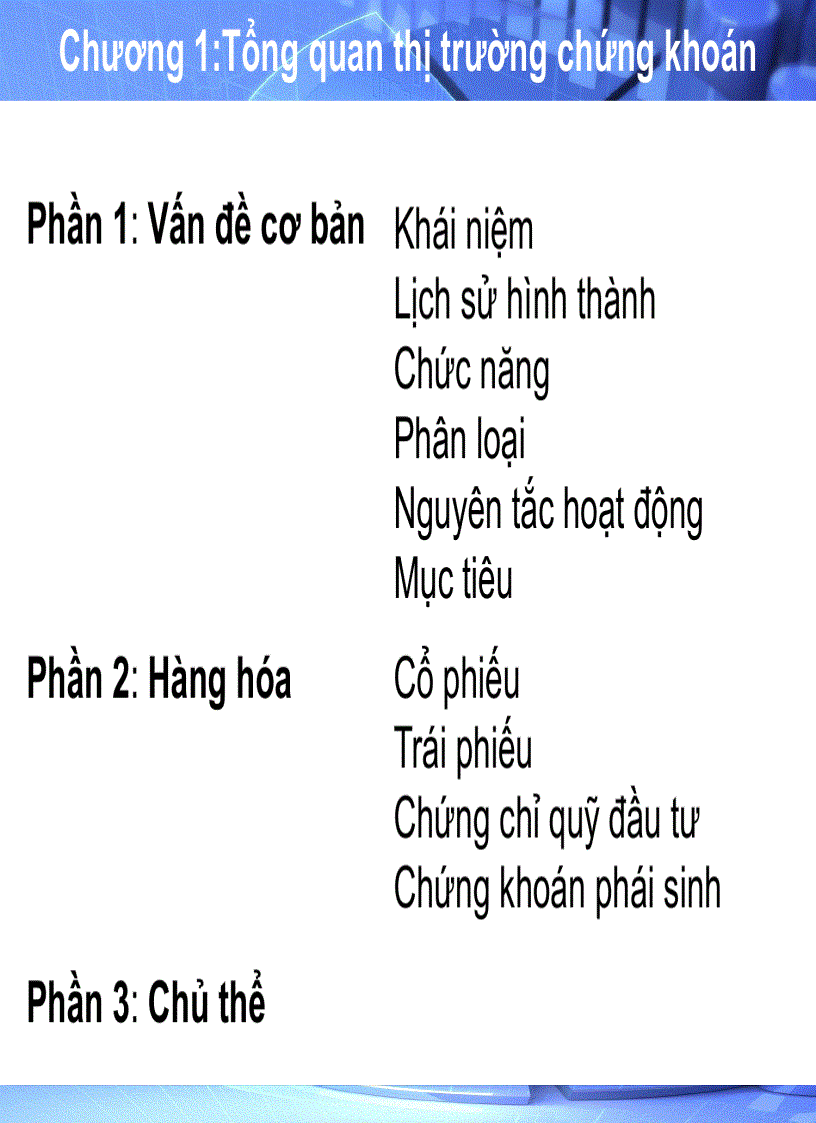 Slide thị trường chứng khoán