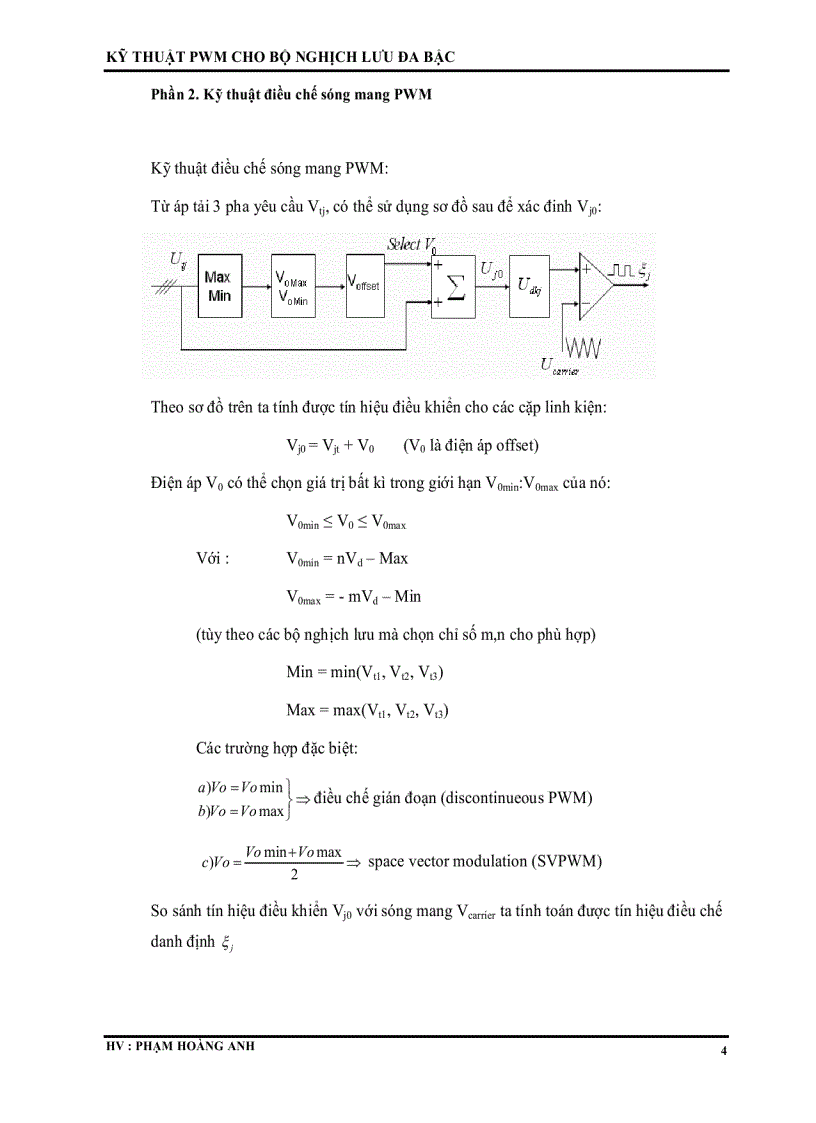 image for page Kỹ thuật pwm cho bộ nghịch lưu đa bậc