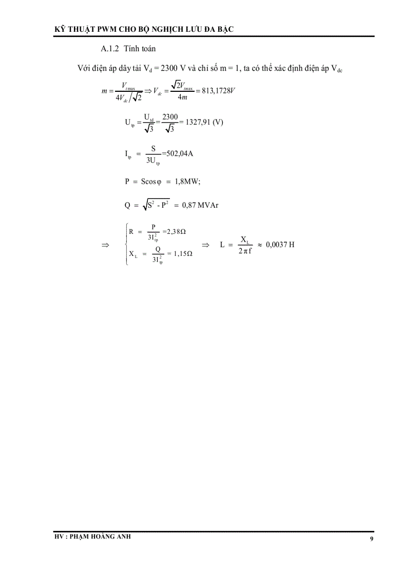 image for page Kỹ thuật pwm cho bộ nghịch lưu đa bậc