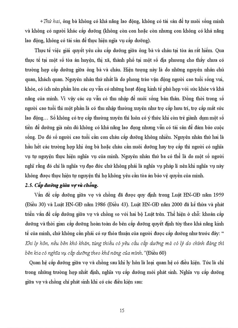 image for page Học kỳ hôn nhân chế độ cấp dưỡng trong Luật Hôn nhân và gia đình