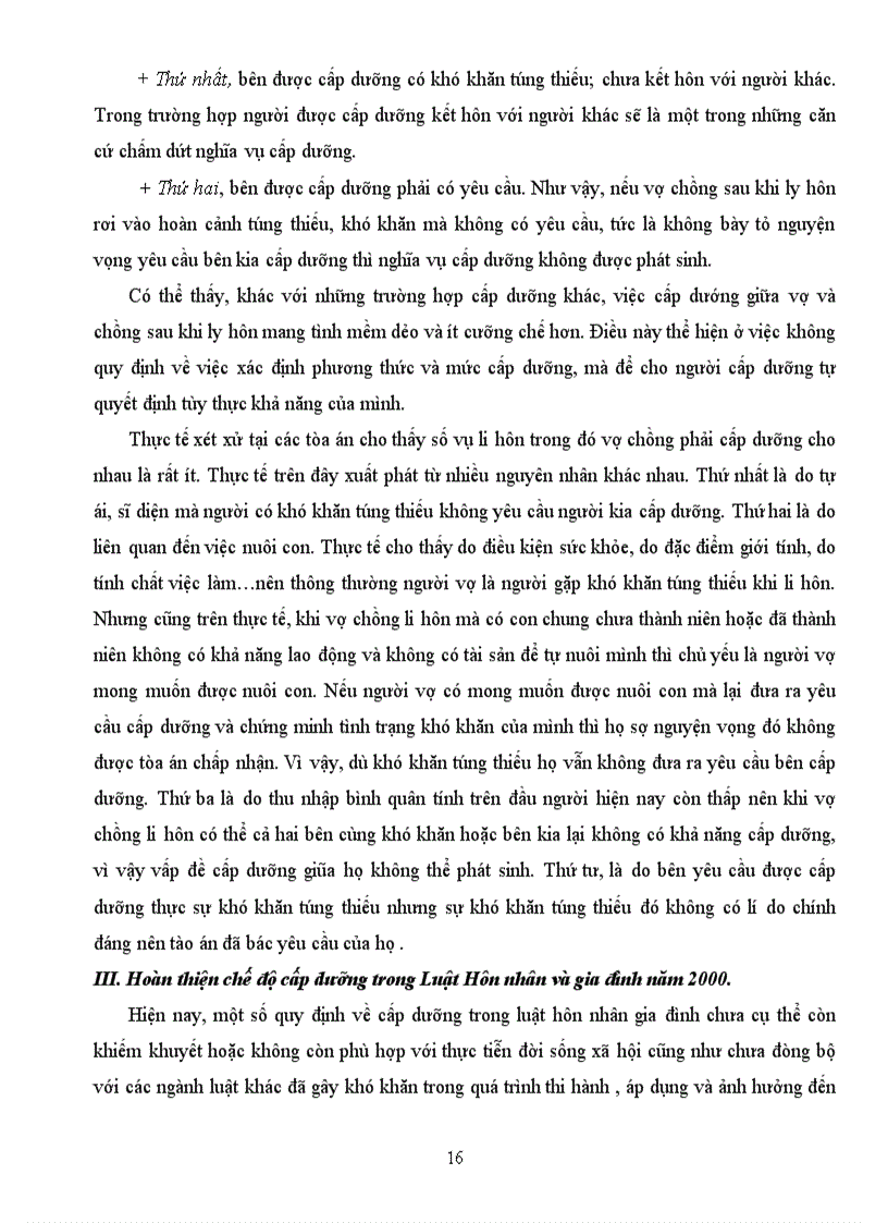 image for page Học kỳ hôn nhân chế độ cấp dưỡng trong Luật Hôn nhân và gia đình