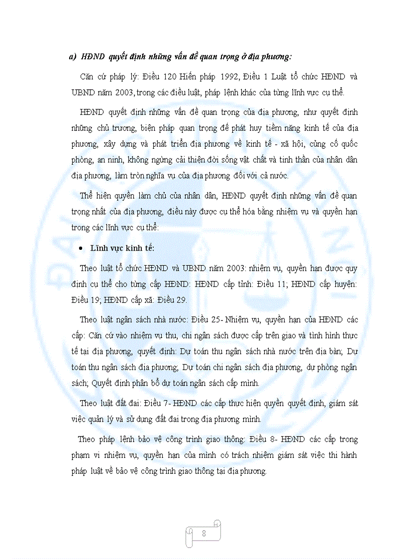 image for page Vị trí tính chất chức năng của Hội đồng nhân dân theo pháp luật hiện hành