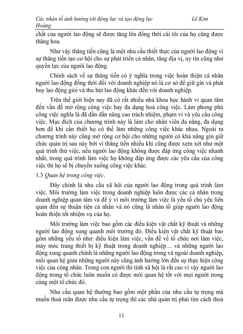 image for page Các nhân tố ảnh hưởng đến động lực và tạo động lực