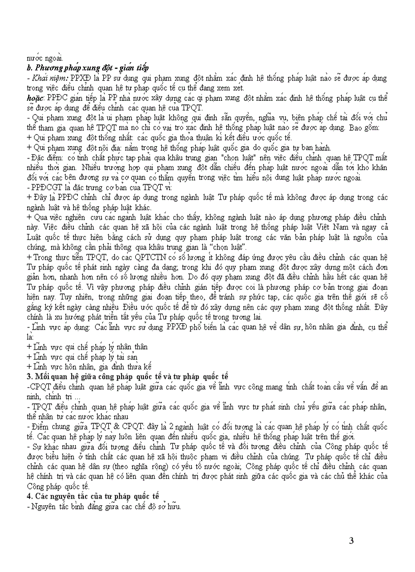 image for page Đề cương ôn tập tư pháp quốc tế