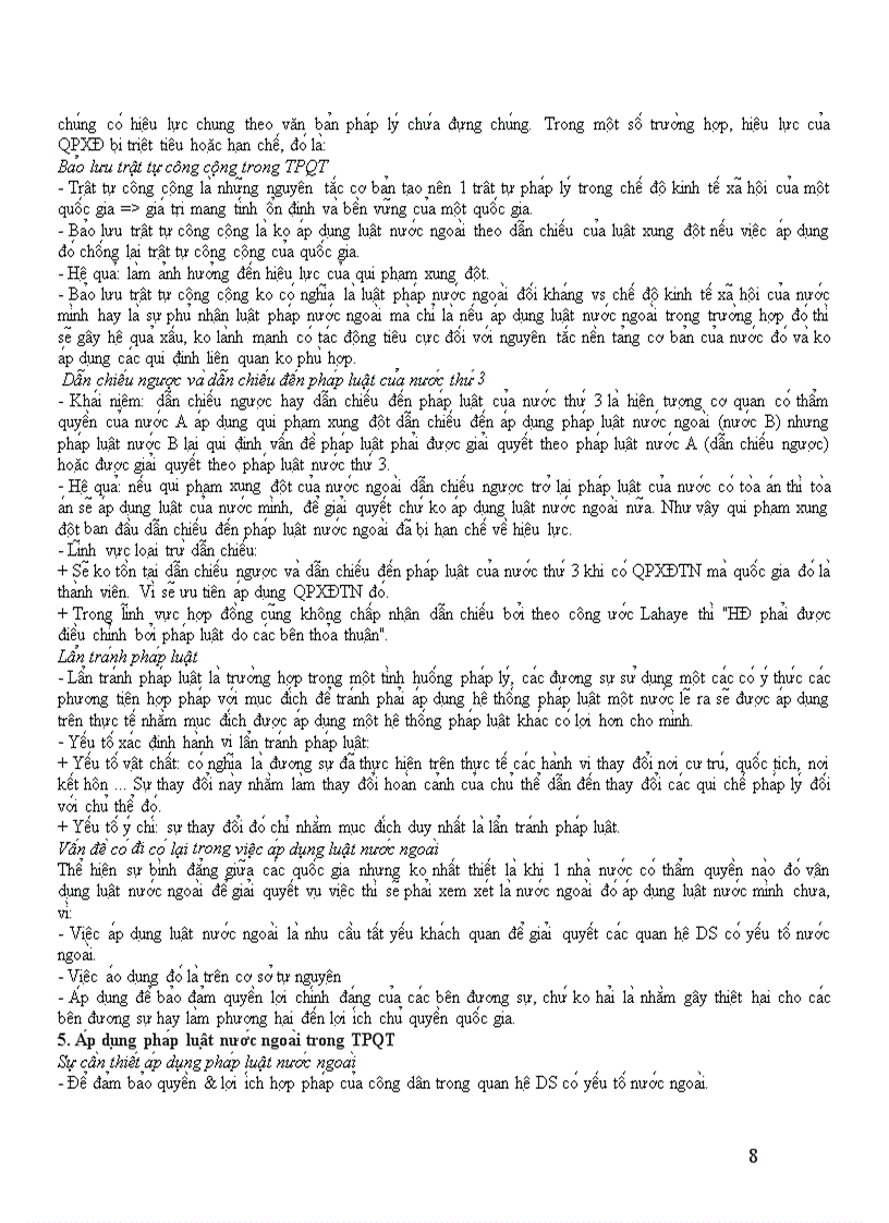 image for page Đề cương ôn tập tư pháp quốc tế