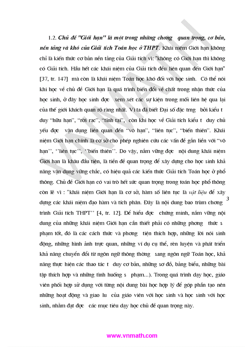 image for page Tiếp cận khái niệm Giới hạn